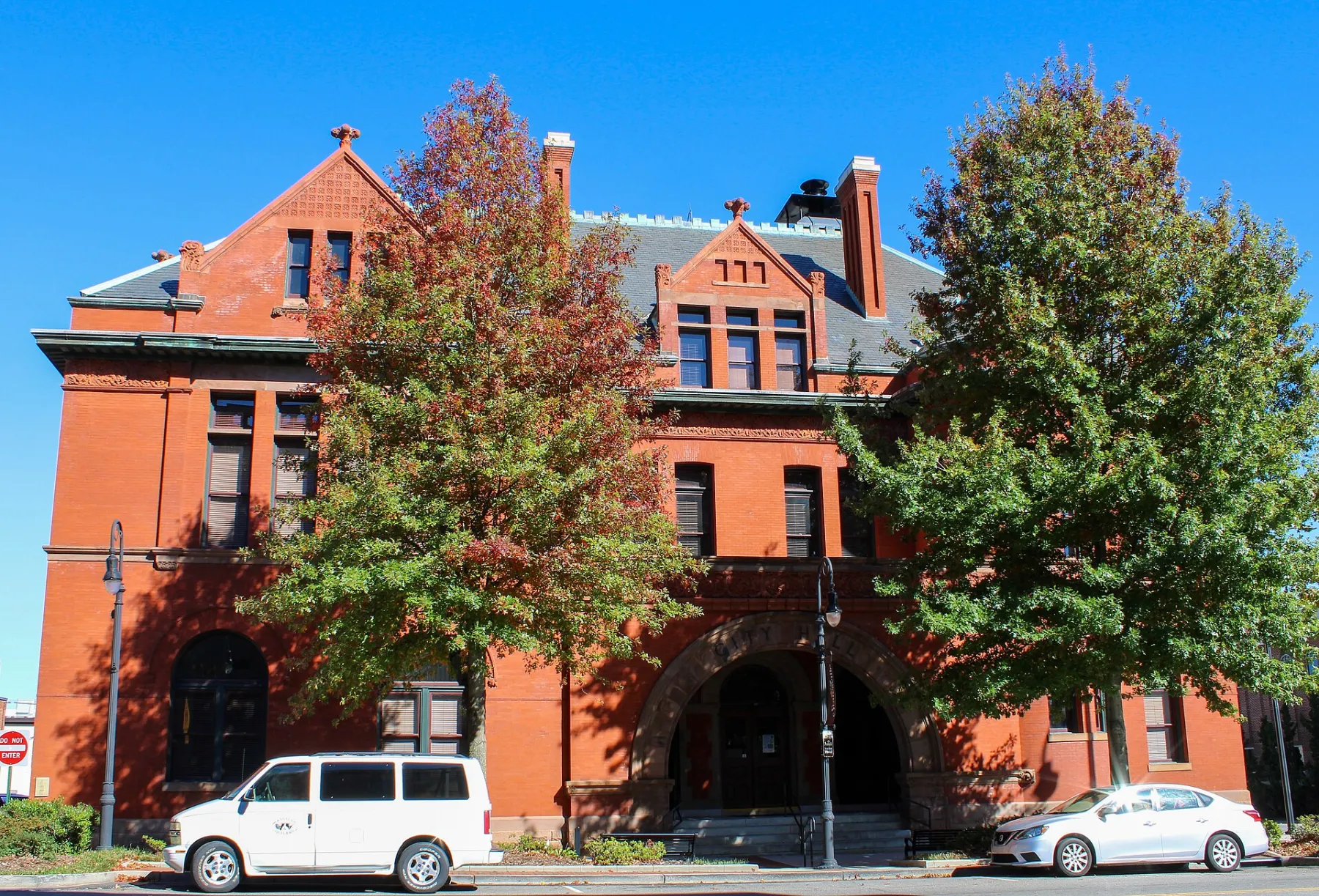 The historic U.S. Post Office and County Courthouse building in Statesville, NC